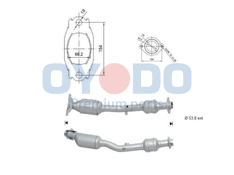 Catalytic Converter (10N0130-OYO)