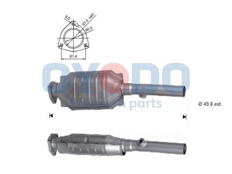 Catalytic Converter (10N0019-OYO)