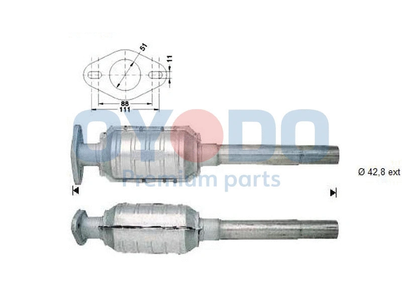 Catalytic Converter (10N0021-OYO)