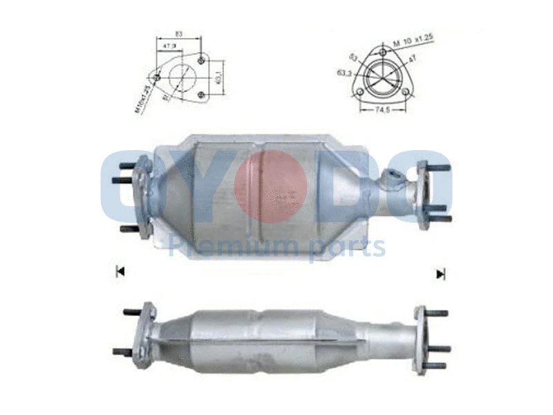 Catalytic Converter (10N0067-OYO)