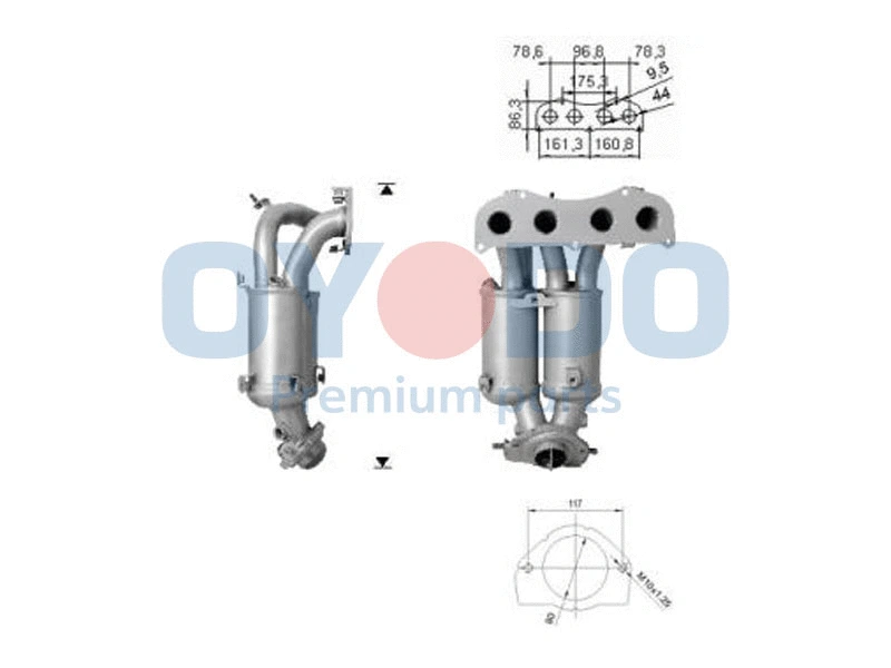 Catalytic Converter (10N0110-OYO)