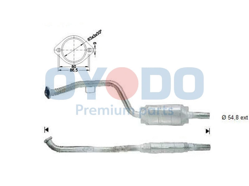 Catalytic Converter (10N0072-OYO)