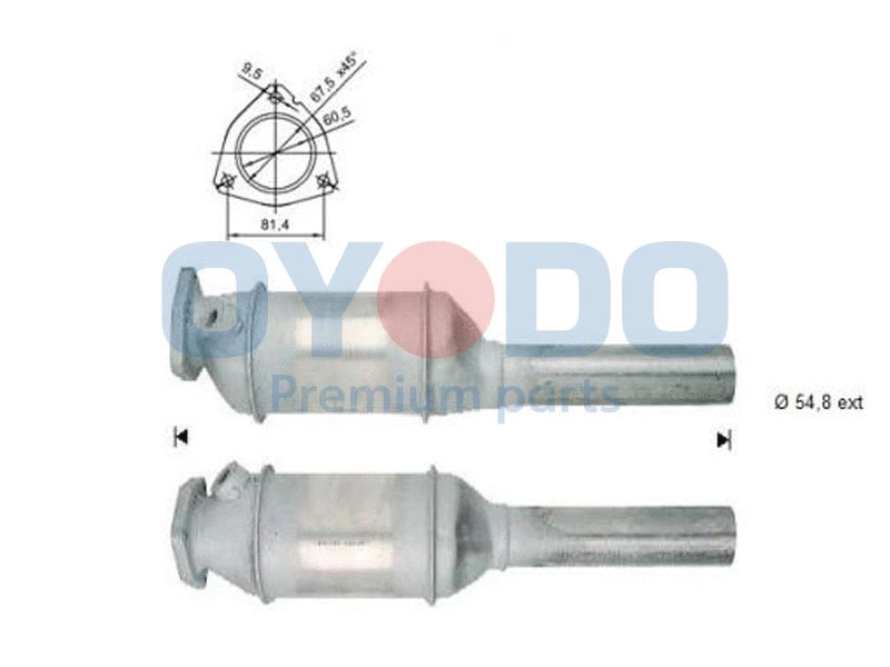 Catalytic Converter (10N0064-OYO)