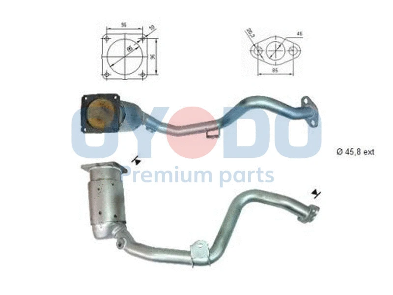Catalytic Converter (10N0038-OYO)