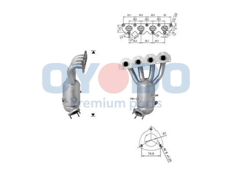 Catalytic Converter (10N0077-OYO)
