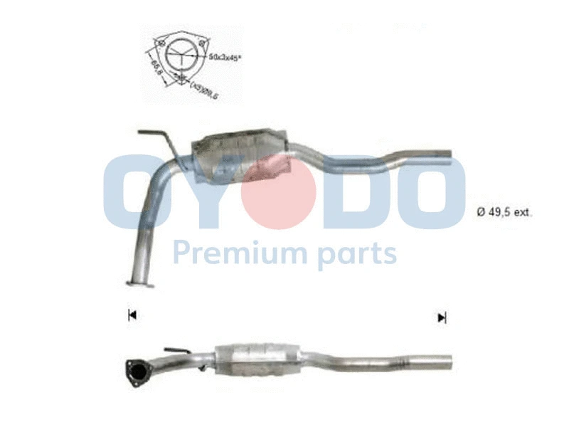 Catalytic Converter (10N0098-OYO)