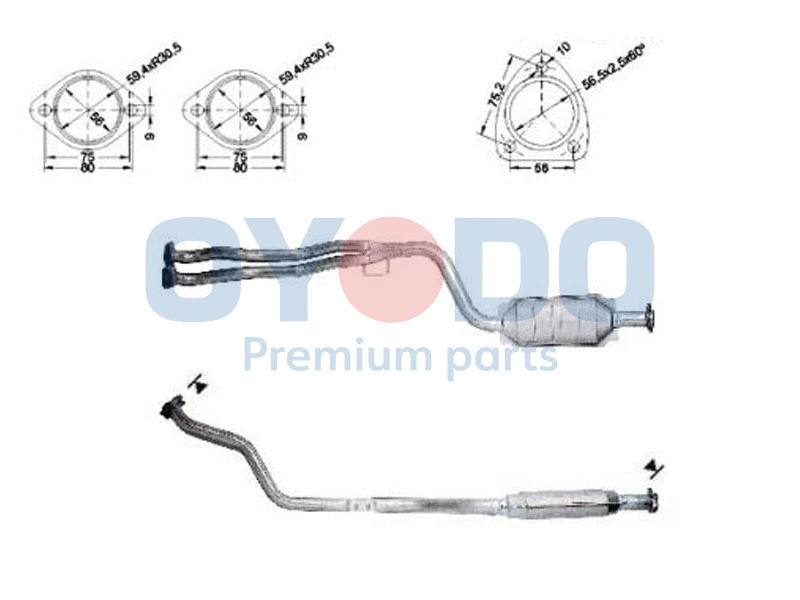 Catalytic Converter (10N0080-OYO)