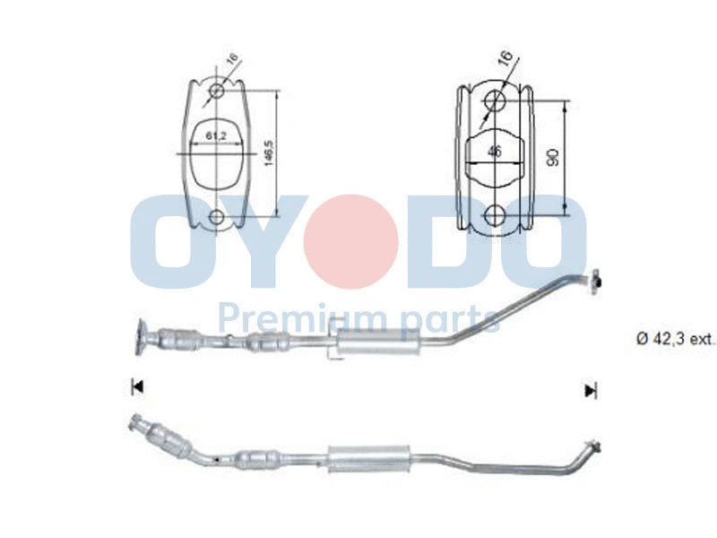 Catalytic Converter (10N0120-OYO)