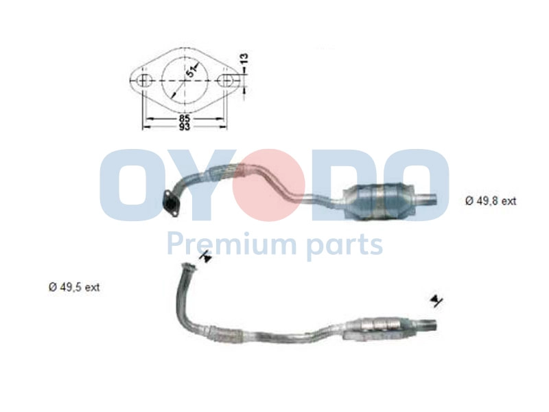 Catalytic Converter (10N0158-OYO)