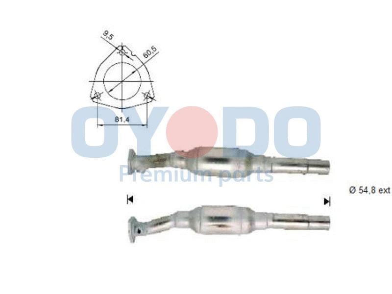 Catalytic Converter (10N0094-OYO)
