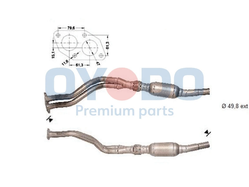 Catalytic Converter (10N0066-OYO)