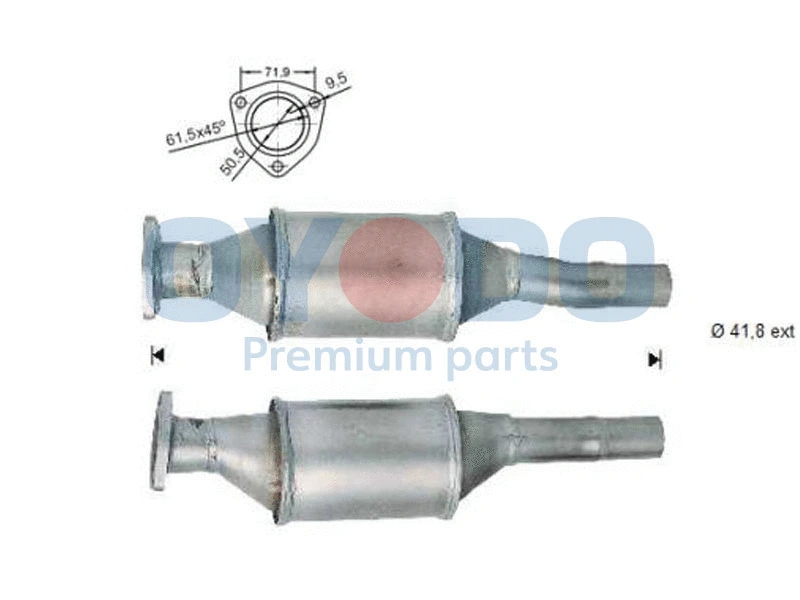 Catalytic Converter (10N0022-OYO)