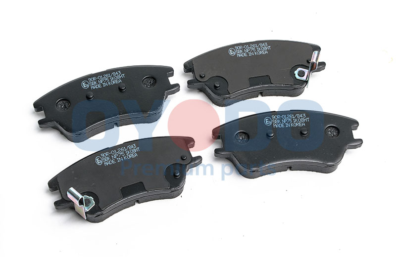 Brake Pad Set, disc brake (10H0516-OYO)