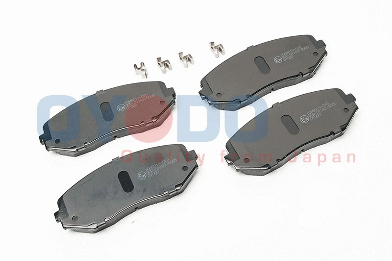 Brake Pad Set, disc brake (10H8019-OYO)