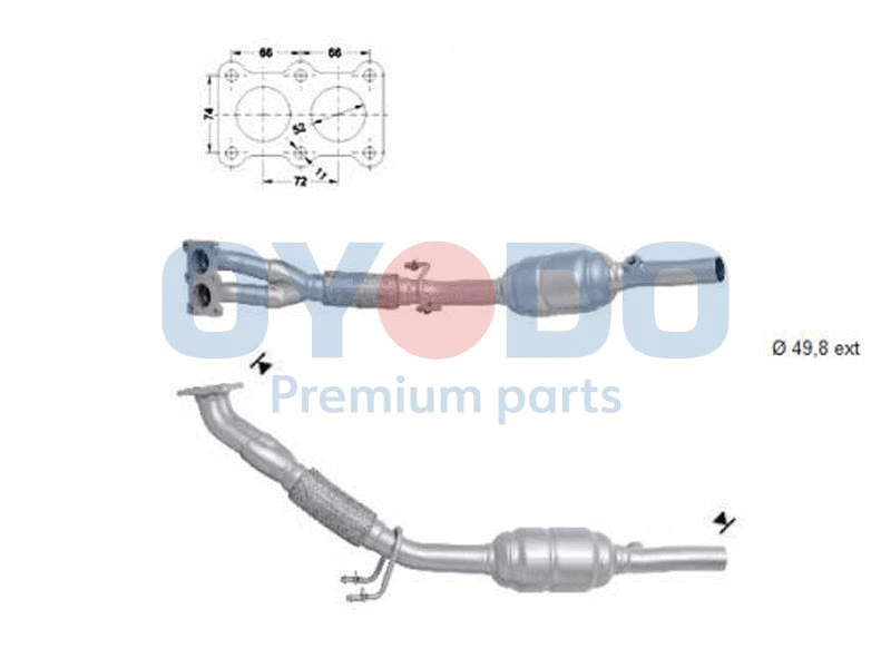 Catalytic Converter (10N0004-OYO)