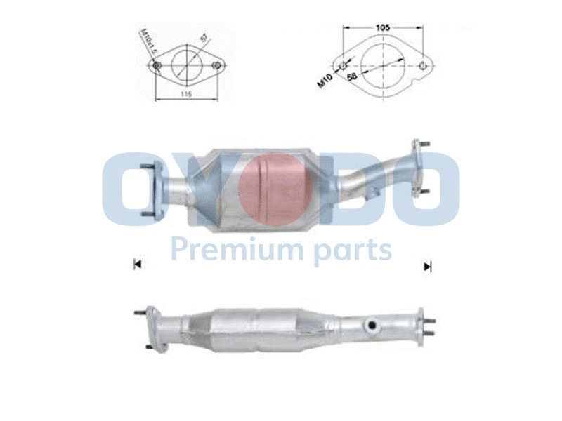 Catalytic Converter (10N0034-OYO)