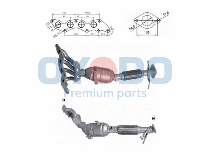 Catalytic Converter (10N0068-OYO)