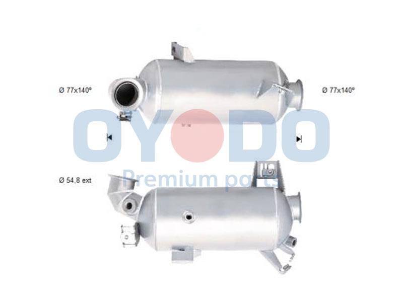 Soot/Particulate Filter, exhaust system (20N0110-OYO)