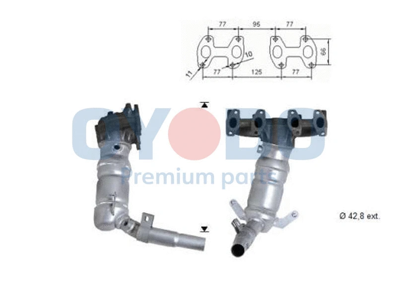 Catalytic Converter (10N0081-OYO)