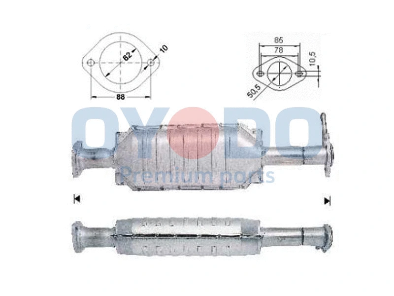 Catalytic Converter (10N0096-OYO)