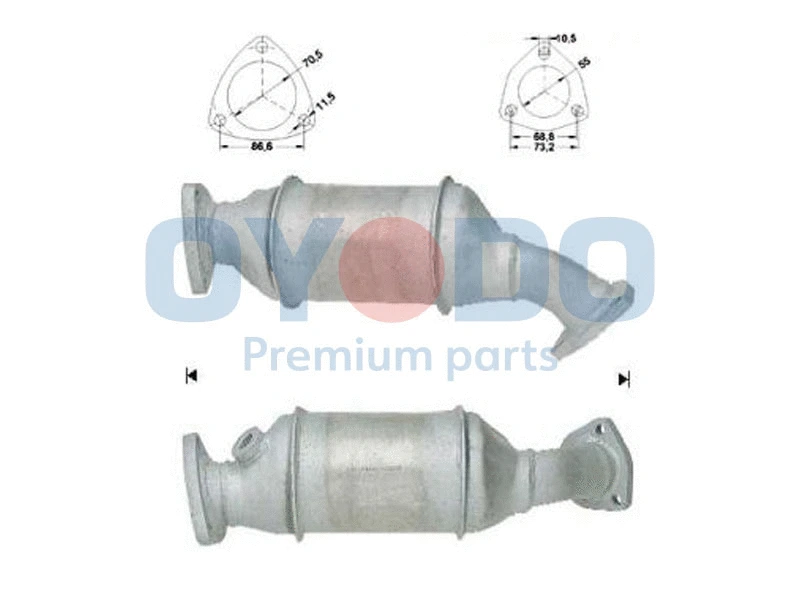 Catalytic Converter (10N0076-OYO)