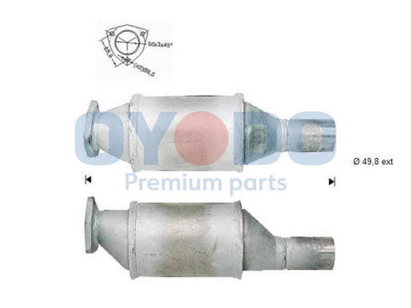 Catalytic Converter (10N0091-OYO)