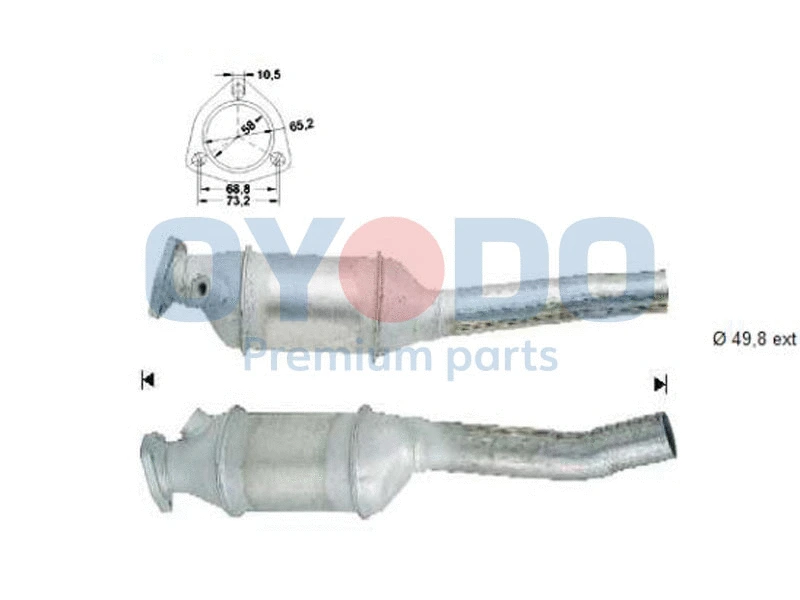 Catalytic Converter (10N0040-OYO)
