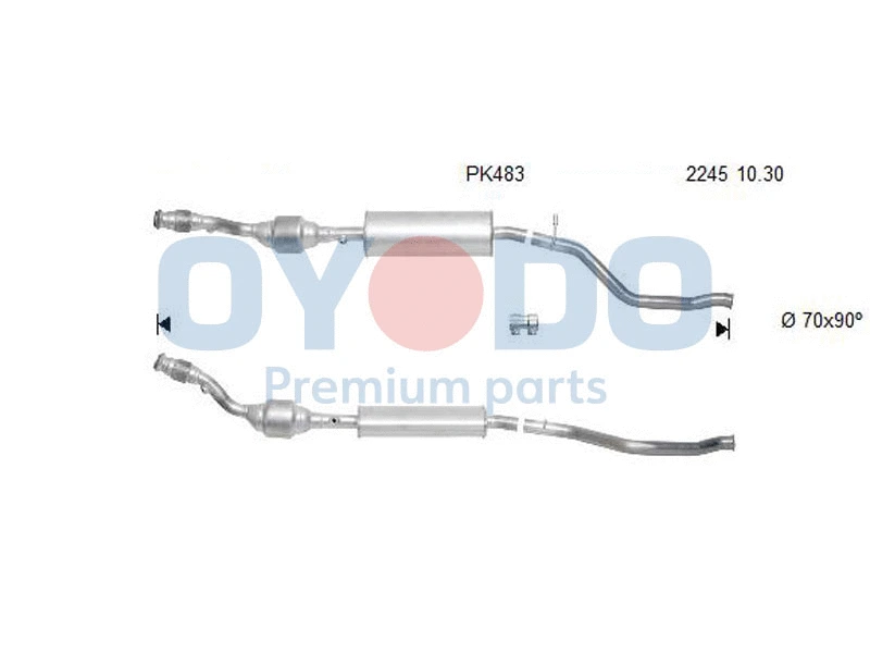 Catalytic Converter (10N0125-OYO)