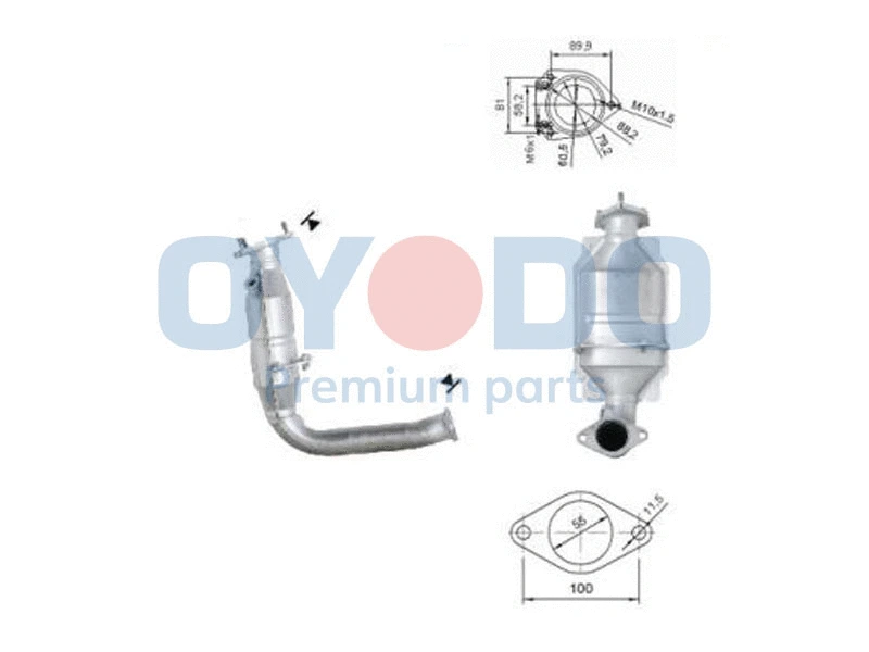 Catalytic Converter (10N0108-OYO)