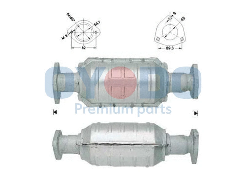 Catalytic Converter (10N0003-OYO)