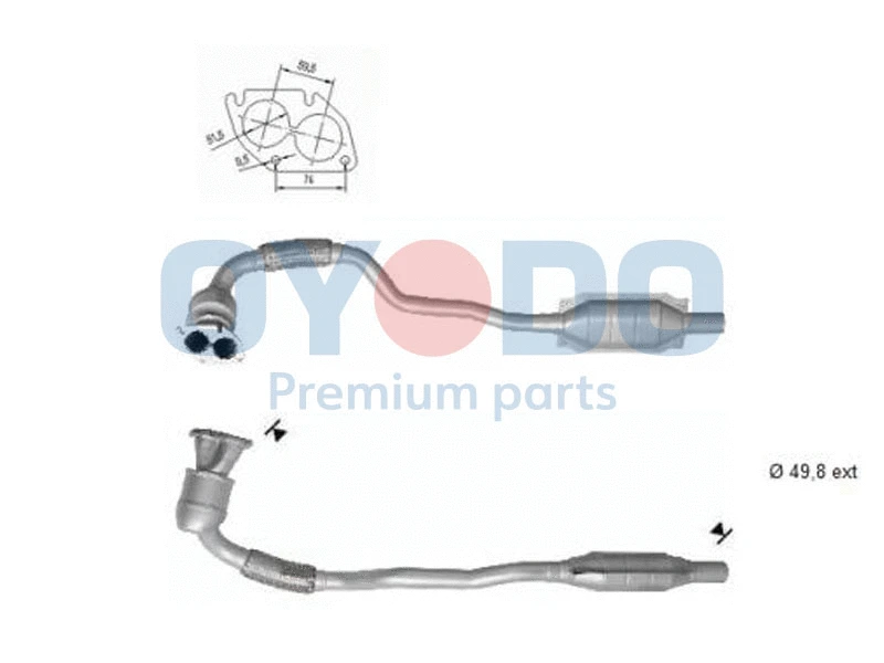Catalytic Converter (10N0017-OYO)