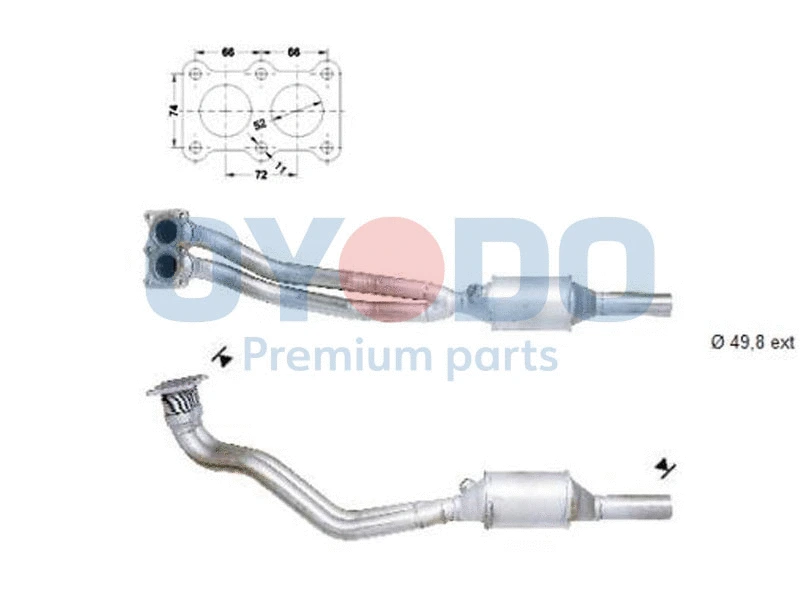 Catalytic Converter (10N0013-OYO)