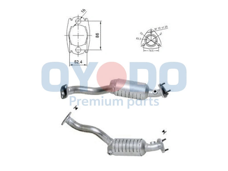 Catalytic Converter (10N0011-OYO)