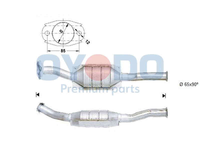 Catalytic Converter (10N0093-OYO)