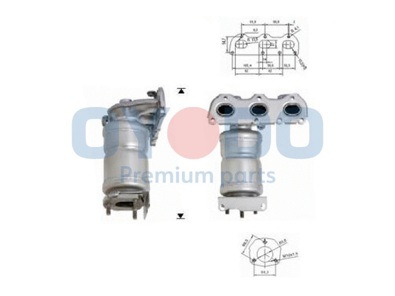 Catalytic Converter (10N0043-OYO)