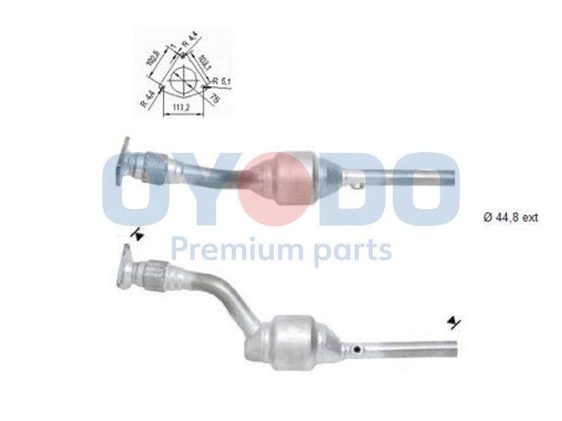 Catalytic Converter (10N0099-OYO)