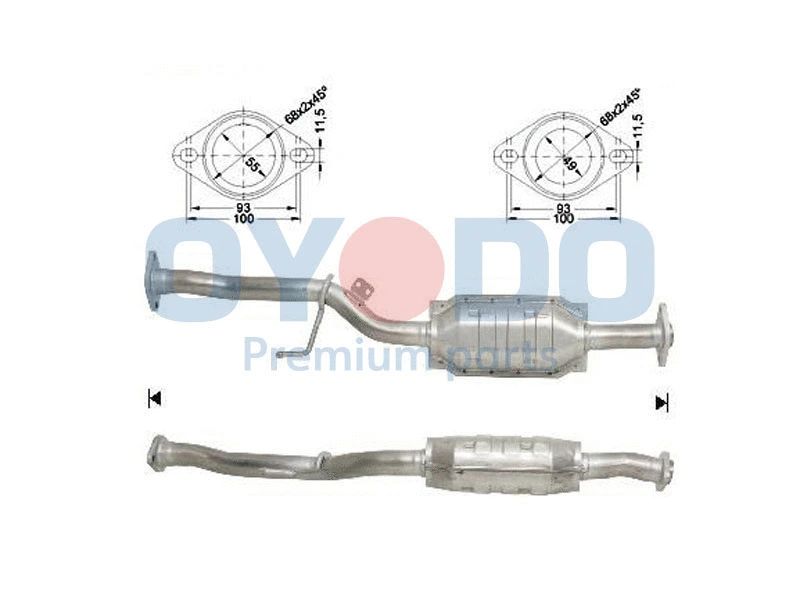 Catalytic Converter (10N0079-OYO)