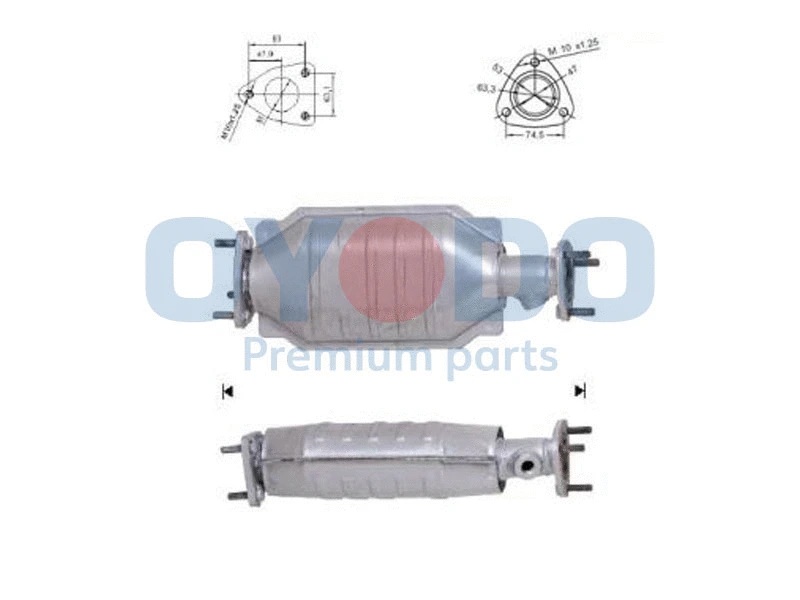 Catalytic Converter (10N0124-OYO)