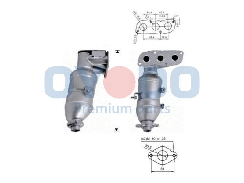 Catalytic Converter (10N0061-OYO)