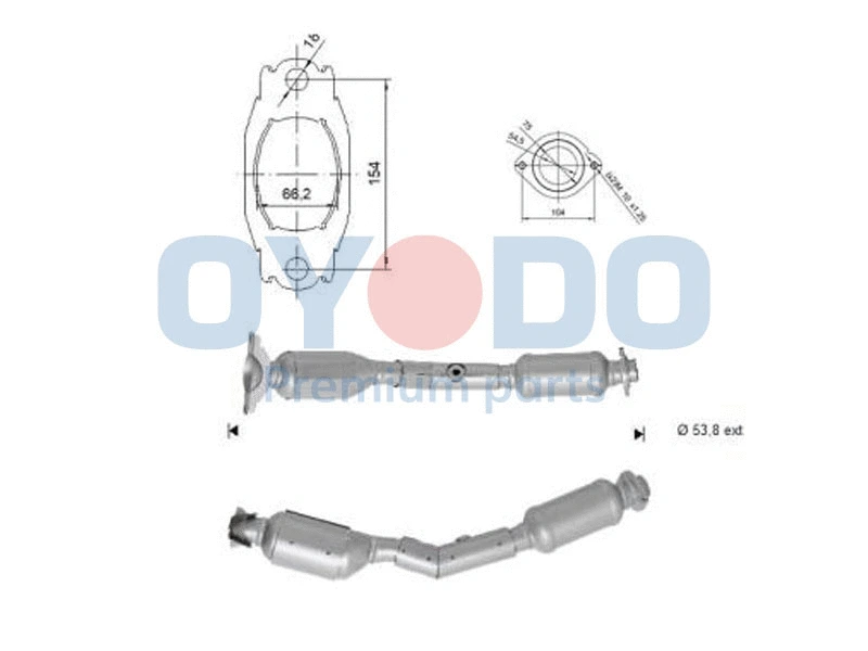 Catalytic Converter (10N0126-OYO)