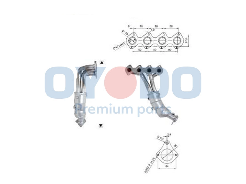 Catalytic Converter (10N0153-OYO)