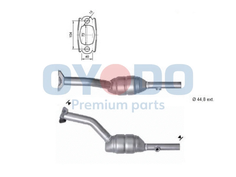 Catalytic Converter (10N0062-OYO)