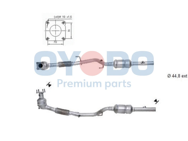 Catalytic Converter (10N0090-OYO)