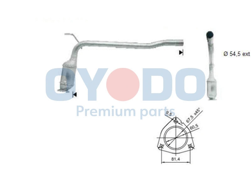Catalytic Converter (20N0008-OYO)