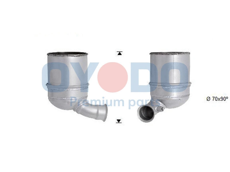 Soot/Particulate Filter, exhaust system (20N0014-OYO)