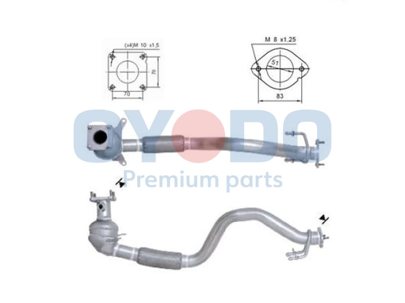 Catalytic Converter (10N0150-OYO)