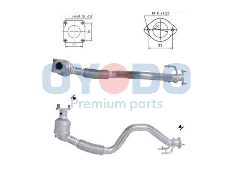 Catalytic Converter (10N0032-OYO)