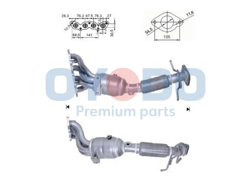 Catalytic Converter (10N0024-OYO)