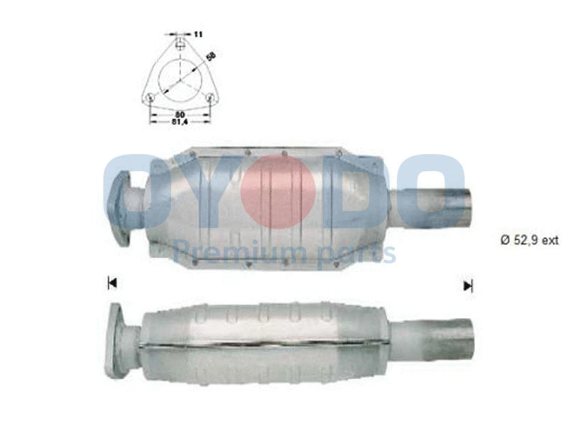 Catalytic Converter (10N0119-OYO)