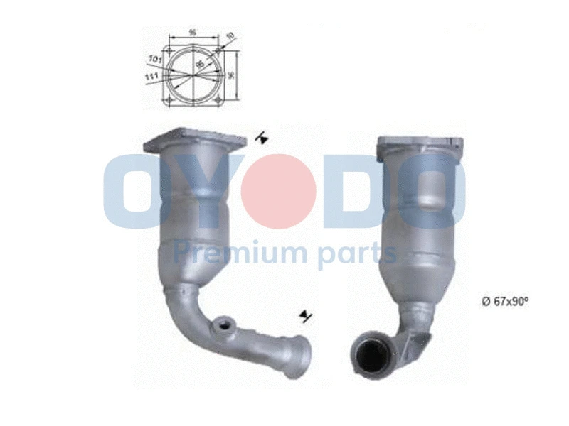 Catalytic Converter (10N0071-OYO)